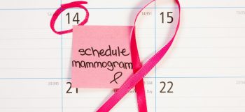 schedule mammogram note