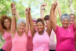 enthusiastic woman celebrating